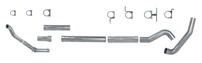 Diamond Eye Performance Diamond Eye KIT 5in TB MFLR RPLCMENT PIPE SGL ALUM 94-97 5 7 3L F250/F350 PWRSTROKE NFS W CARB STDS