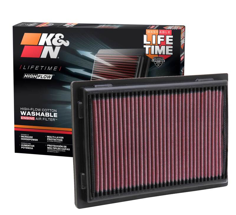 K&N Engineering K&N 07 Lexus LS460 4.6L-V8 Drop In Air Filter