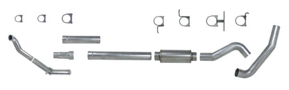 Diamond Eye Performance Diamond Eye KIT 5in Turbo Back SGL AL: 94-97 FORD 7.3L F250/F350 PWRSTROKE NFS W/ CARB EQUIV STDS