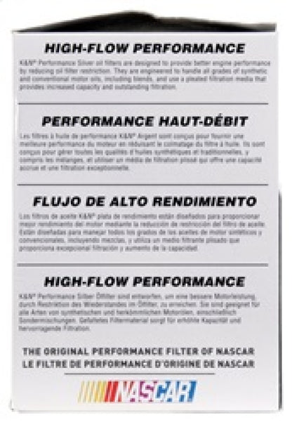 K&N Engineering K&N Oil Filter for Ford/Audi/VW/Toyota/Mercury/Mazda/Nissan/Dodge/Lincoln/Volvo 3.656in OD