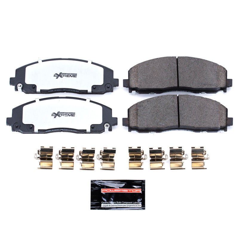 PowerStop Power Stop 17-19 Chrysler Pacifica Front Z36 Truck & Tow Brake Pads w/Hardware