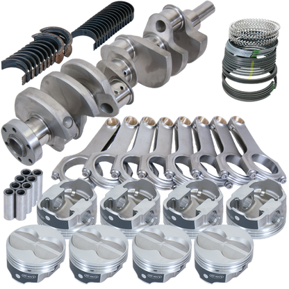 Eagle Ford 289/302 3.400in Crank 5.400in H-Beam -11cc Flat Top 4.000in Pistons Rotating Assembly