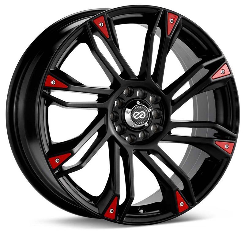Enkei GW8 18x7.5 4x100/114.3 42mm Offset 72.6 Bore Matte Black Wheel