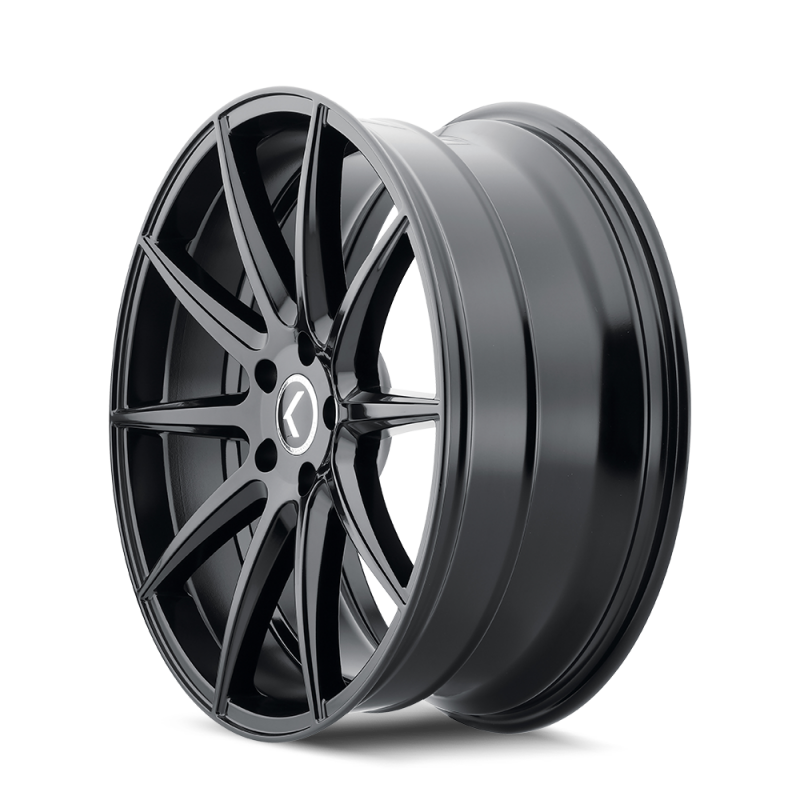 Kraze Wheels Kraze KR194 Cosmos 18x8 / 5x108 BP / 40mm Offset / 63.5mm Hub Gloss Black Wheel