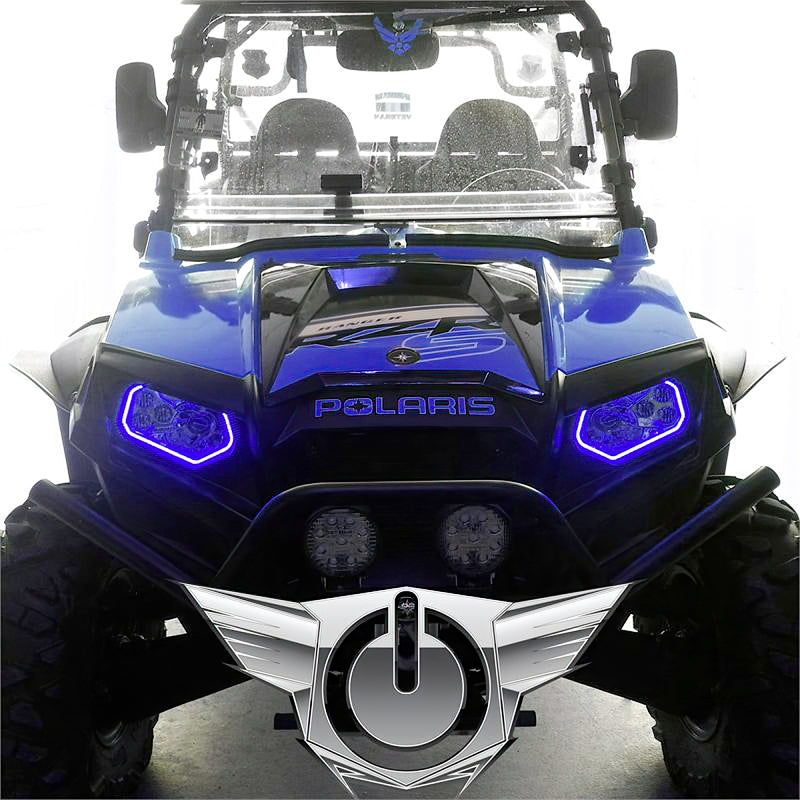 ORACLE Lighting Oracle Polaris RZR 07-16 LED Halo Kit - ColorSHIFT