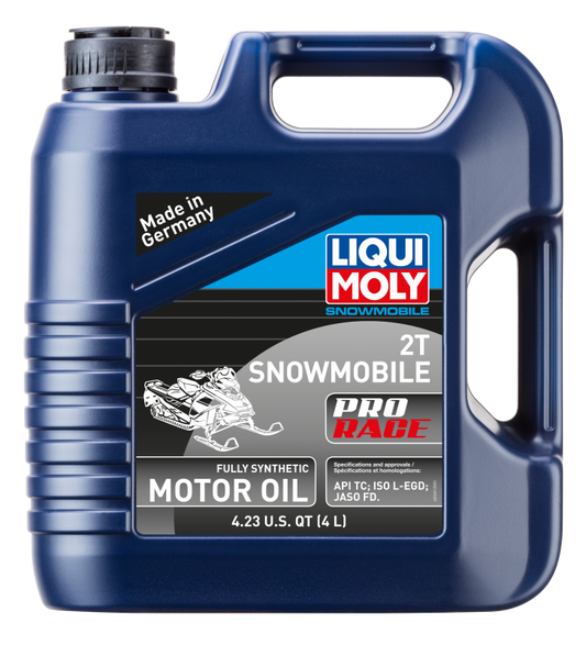 LIQUI MOLY 4L Snowmobile Motor Oil 2T Pro Race