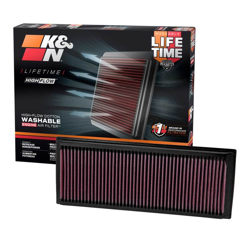 K&N Engineering K&N Mercedes CL500 SL500 S500 Drop In Air Filter