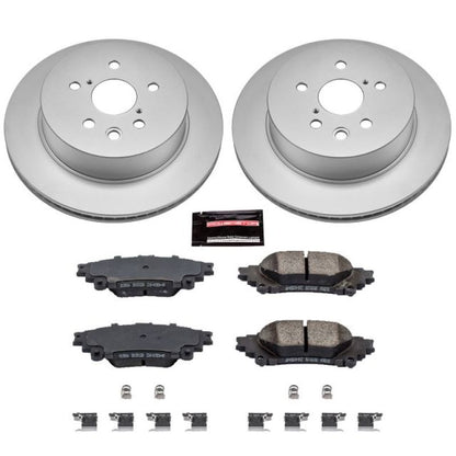 PowerStop Power Stop 14-15 Lexus IS250 Rear Z17 Evolution Geomet Coated Brake Kit (US & Canadian Models Only)