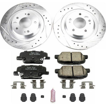 PowerStop Power Stop 14-18 Mitsubishi Outlander Rear Z23 Evolution Sport Brake Kit