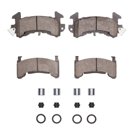 R1 Concepts R1 82-88 Chevrolet Camaro Rear Semi Met Pads & Hardware Kit