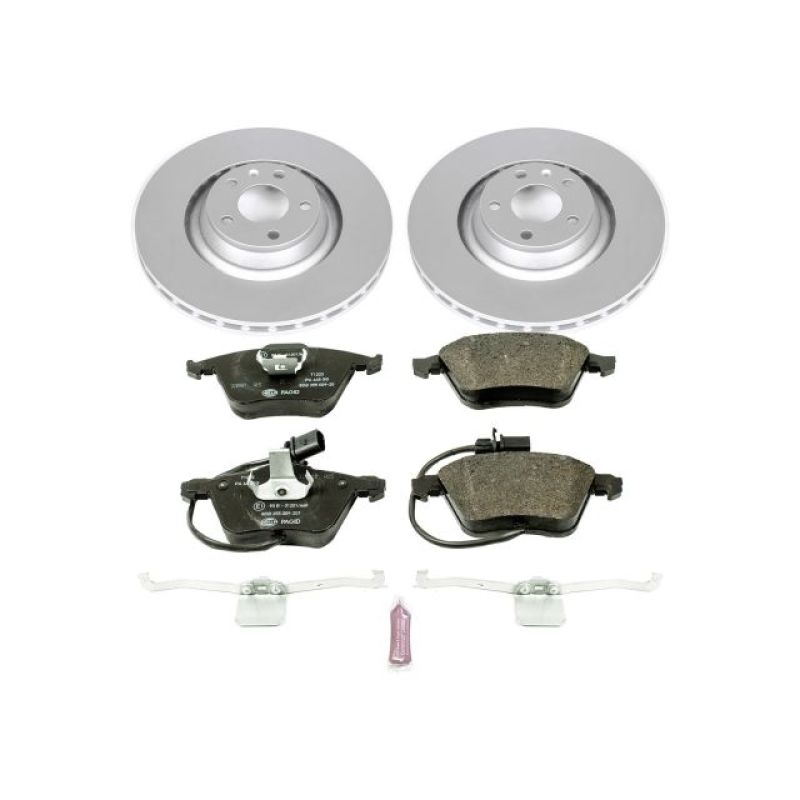 PowerStop Power Stop 05-11 Audi A6 Quattro Front Euro-Stop Brake Kit