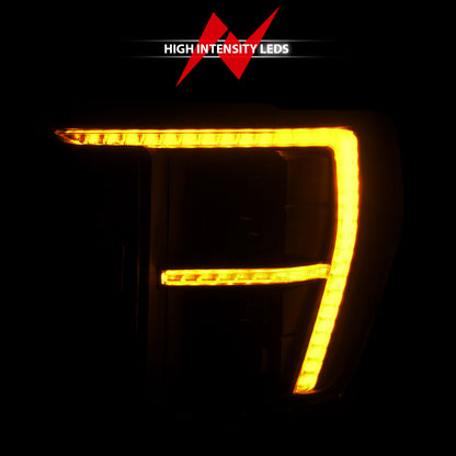 ANZO 21-23 Ford F-150 (w/Factory Halogen) Z-Series Full LED Proj Headlights - Driver Side ONLY
