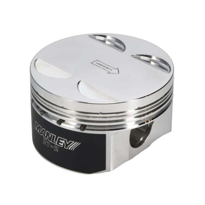 Manley Performance Manley Nissan GTR VR38DETT 99mm Bore 88.4mm Stroke -2cc Dish Turbo Tuff Piston Set w/ Rings