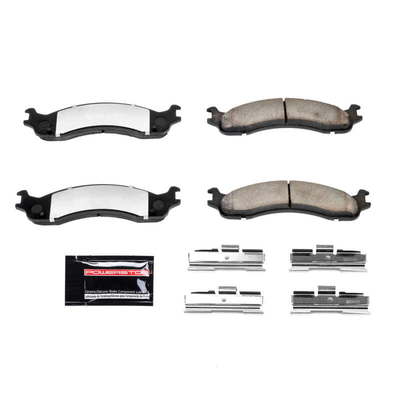 PowerStop Power Stop 1998 Dodge B2500 Front Z36 Truck & Tow Brake Pads w/Hardware