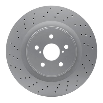 DFC 08-14 Lexus IS F Front Drilled GeoSPEC Coated Rotor