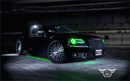 ORACLE Lighting Oracle 11-19 Chrysler 300C DRL Upgrade w/ Halo Kit - ColorSHIFT w/o Controller