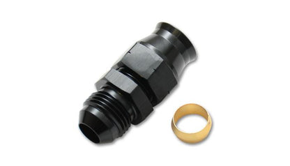 Vibrant -12AN Tube Sleeve Fitting - Aluminum