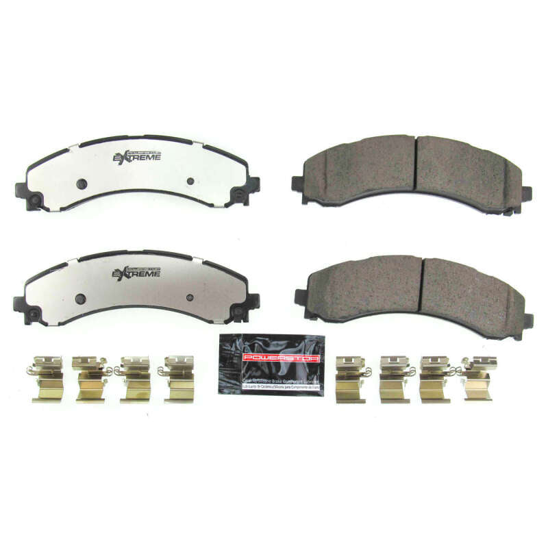PowerStop Power Stop 2019 Ram 3500 Rear Z36 Truck & Tow Brake Pads w/Hardware