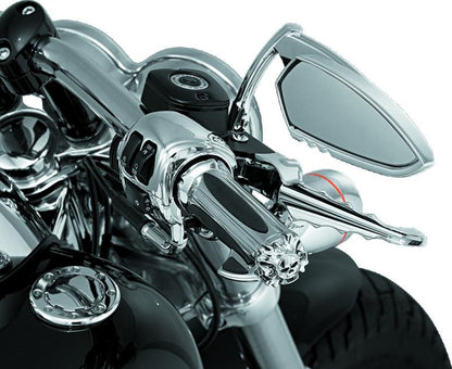 Kuryakyn Zombie Grips With Throttle Boss Dual Cable Chrome