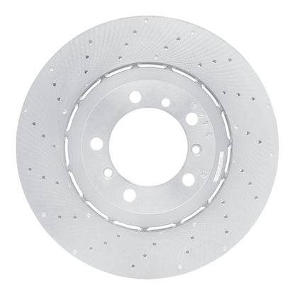 DFC 10-11 Porsche 911 Left Rear Drilled Hi-Carbon Alloy Geomet Coated Rotor