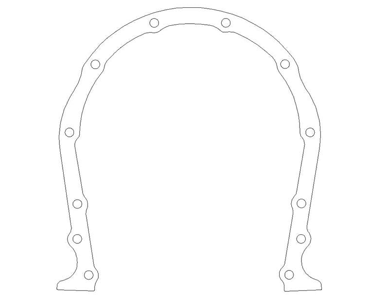 Cometic Gasket Cometic Chevrolet Mark-IV GM Gen-V Big Block V8 .031in Fiber Timing Cover Gasket