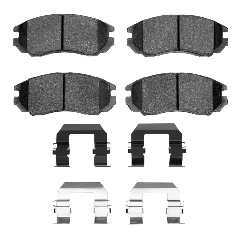 R1 Concepts R1 04-08 Hyundai Tiburon Front Ceramic Pads & Hardware Kit