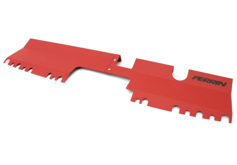 Perrin Performance PERRIN 15-21 Subaru WRX/STI Radiator Shroud (Without OEM Intake Scoop) - Red