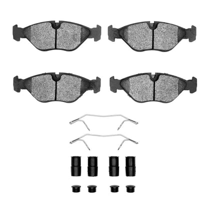 R1 Concepts R1 88-98 Saab 9000 Front Optimum OE Pads & Hardware Kit