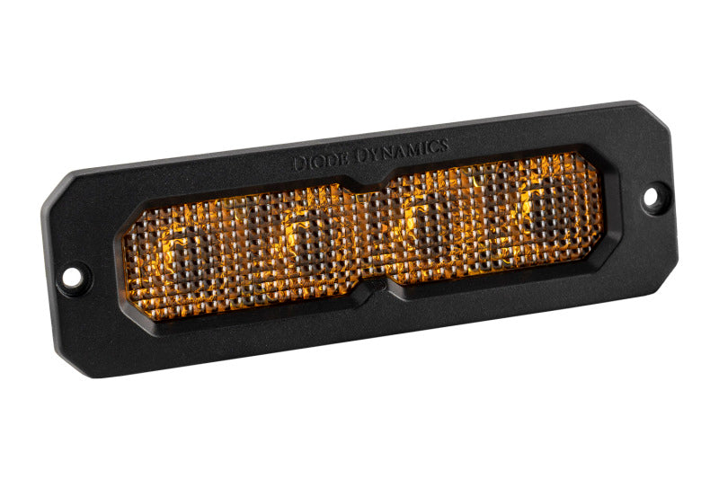 Diode Dynamics SS6 Sport Yellow Flood Flush ABL (single) 3000K
