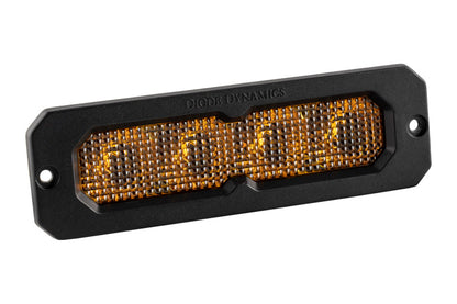 Diode Dynamics SS6 Sport Yellow Flood Flush ABL (single) 3000K