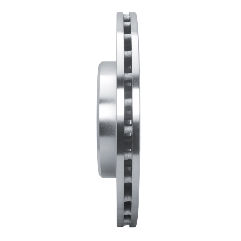 R1 Concepts R1 2021-2025 Acura TLX Front Left Drilled & Slotted Silver Brake Rotor