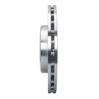 R1 Concepts R1 2021-2025 Acura TLX Front Left Drilled & Slotted Silver Brake Rotor