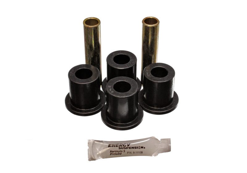 Energy Suspension Rear Spring Frame Shackle Kit - Black