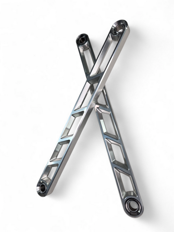 Elektric Off Road Elektric Offroad 2024+ Can Am Maverick R Rear Sway Bar Links Anodized Clear