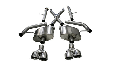 CORSA Performance Corsa 18-21 Jeep Grand Cherokee TrackHawk 6.2L Xtreme Cat-Back Dual Rear Exit w/4.5in Polished Tips