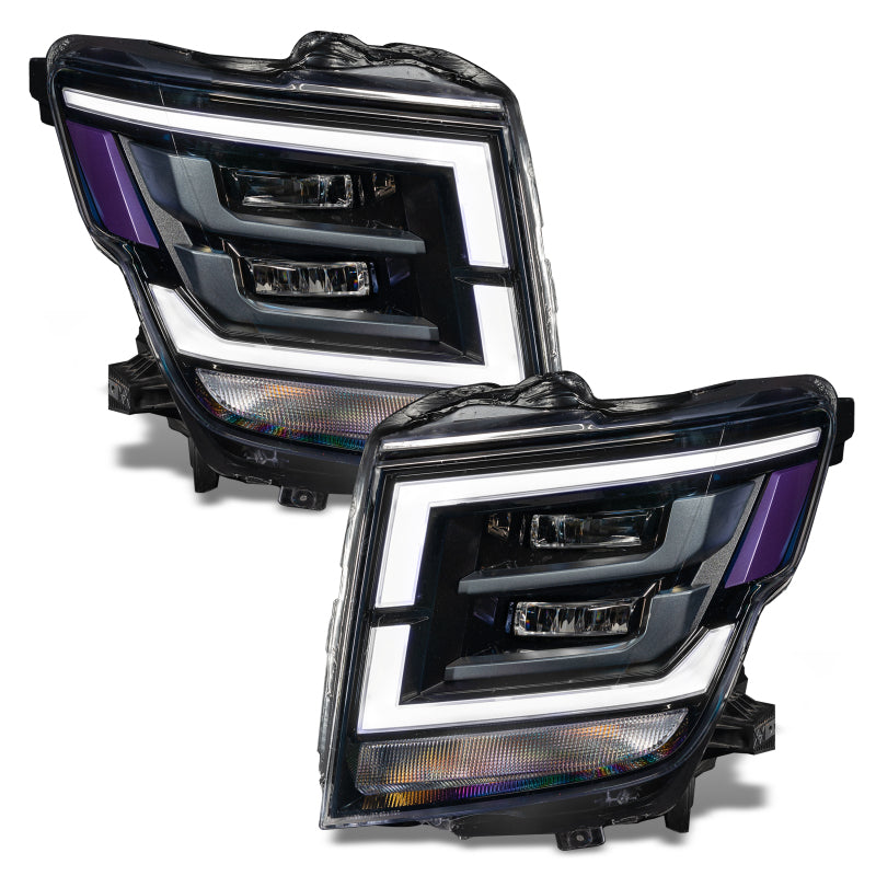 ORACLE Lighting Oracle 21-22 Nissan Titan RGB+W Headlight DRL Upgrade - ColorSHIFT w/ 2.0 Controller