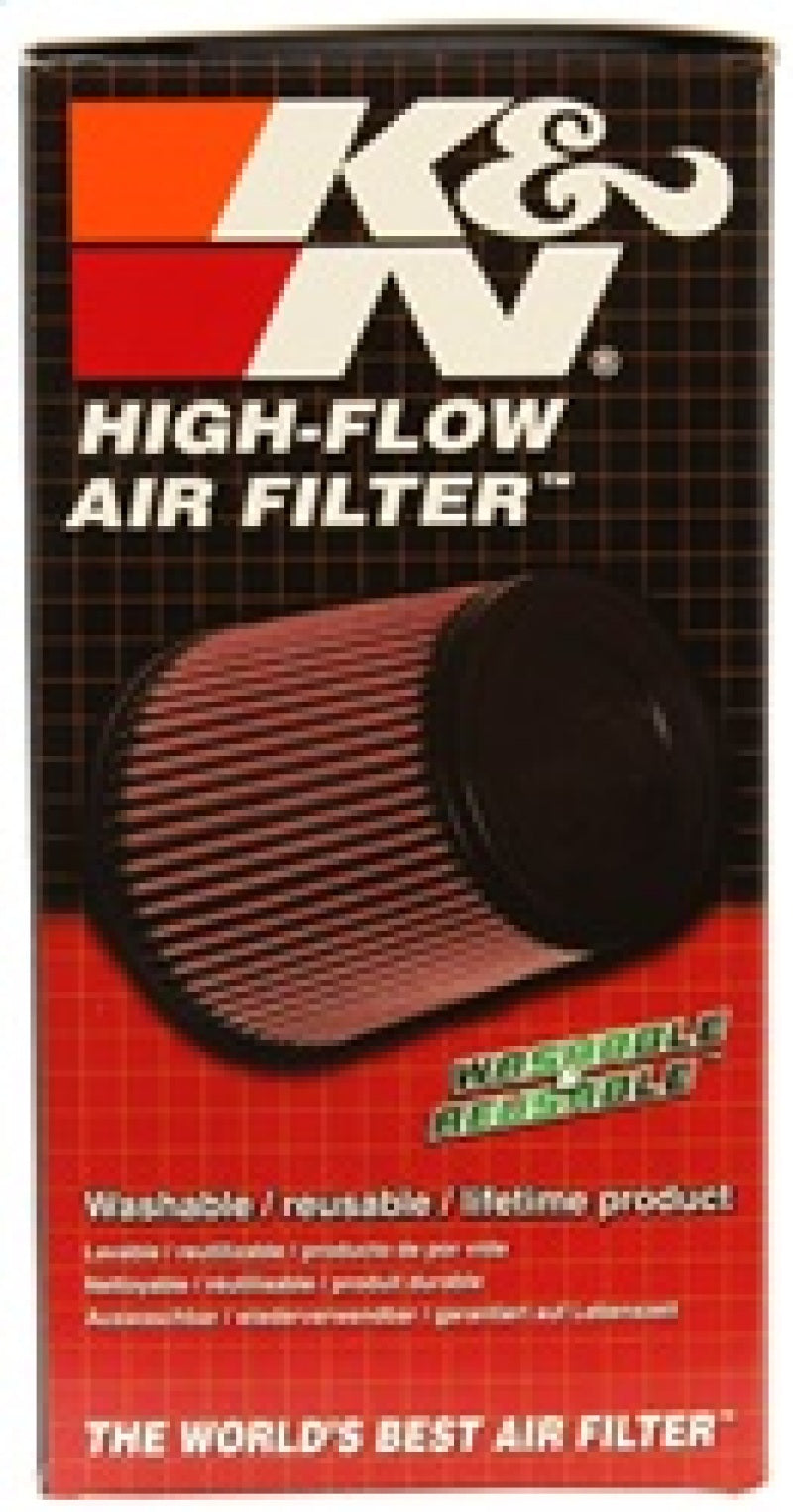 K&N Engineering K&N Filter Universal Rubber Filter - Round Straight - Angled Flange for 81-82 Honda ATC250R 250
