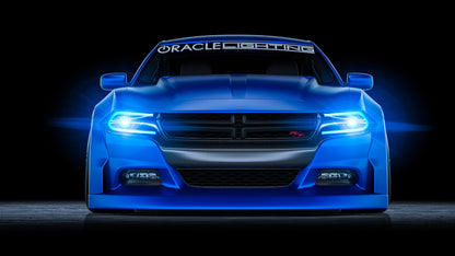 ORACLE Lighting Oracle 15-21 Dodge Charger RGB+W DRL Headlight DRL Upgrade Kit - ColorSHIFT 2