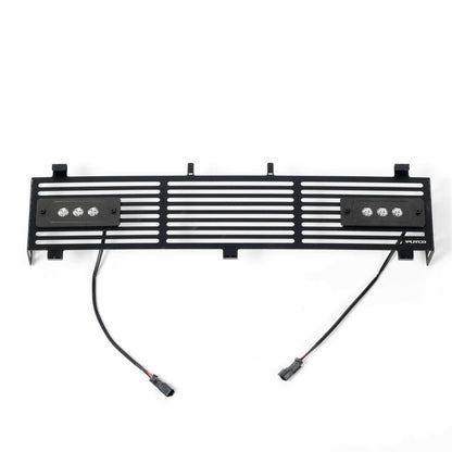 Putco 11-18 Ram HD - SS - Bar Style Bumper Grille Inserts w/ 10in Luminix Light Bar (Black)