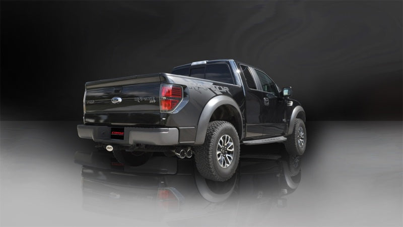 CORSA Performance Corsa 2011-2014 Ford F-150 Raptor 6.2L V8 145in Wheelbase Polished Xtreme Cat-Back Exhaust