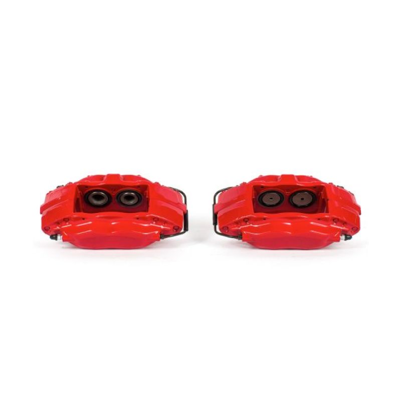 PowerStop Power Stop 10-15 Chevrolet Camaro Front Red Calipers w/o Brackets - Pair
