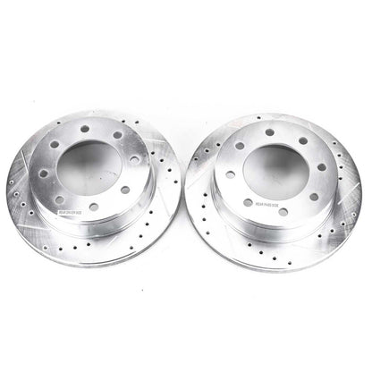 PowerStop Power Stop 03-19 Chevrolet Express 2500 Rear Evolution Drilled & Slotted Rotors - Pair