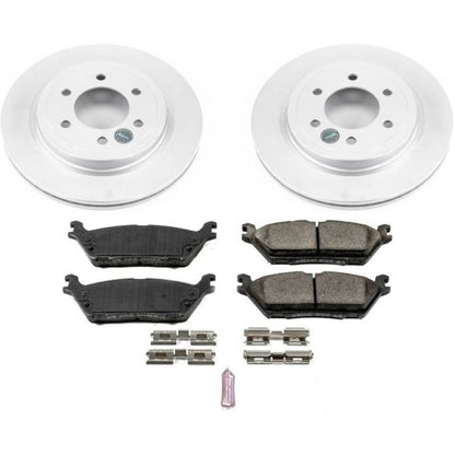 PowerStop Power Stop 2018 Ford Expedition Rear Z17 Evolution Geomet Coated Brake Kit