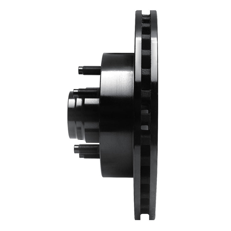 R1 Concepts R1 98-02 Ford Ranger (USA/Canada) Front Right Drilled & Slotted Black Brake Rotor