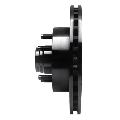R1 Concepts R1 98-02 Ford Ranger (USA/Canada) Front Right Drilled & Slotted Black Brake Rotor