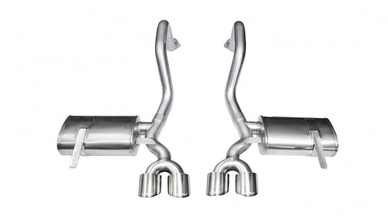 CORSA Performance Corsa 1997-2004 Chevrolet Corvette C5 Z06 5.7L V8 Polished Xtreme Axle-Back Exhaust