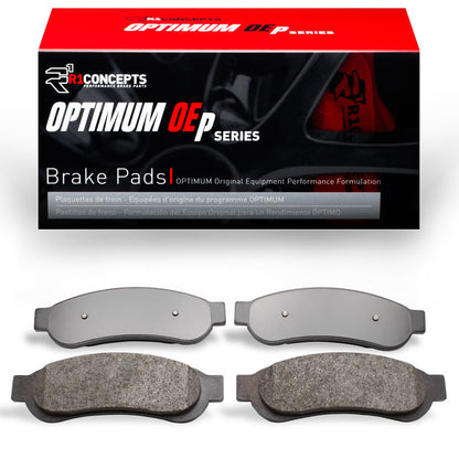 R1 Concepts R1 10-12 Ford F-350 Super Duty 4WD Rear Optimum OE Pads