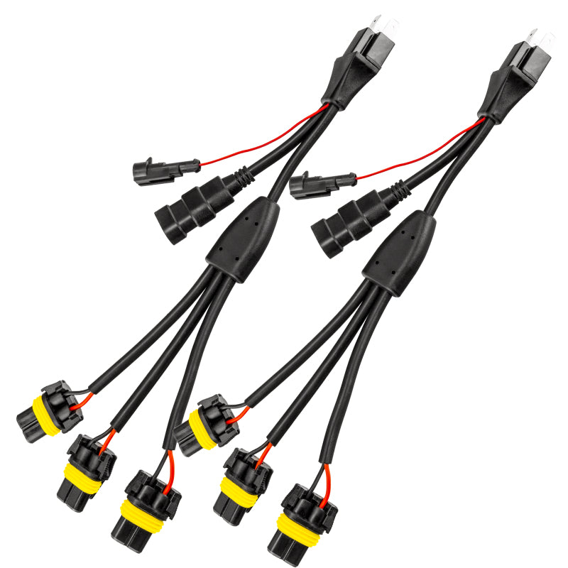 ORACLE Lighting Oracle Vector H4 Headlight Wiring Harness (Pair- Euro Export Model)