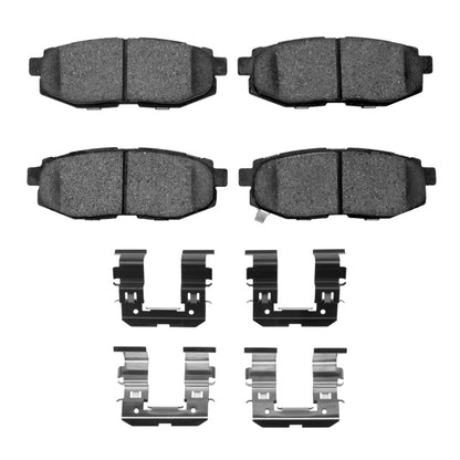 R1 Concepts R1 2006-2025 Scion FR-S Rear R1 Performance Sport Pads & Hardware Kit