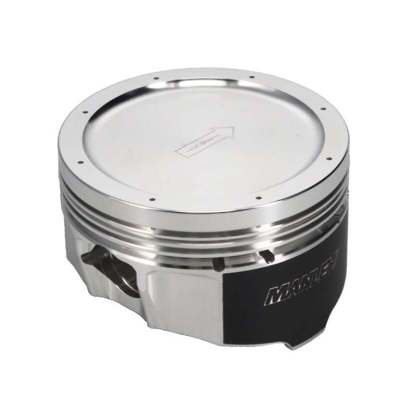 Manley Performance Manley 4.6L Ford Modular (2/4 Valve) 3.552in Bore 1.2in CD 11cc Turbo Tuff Dish Pistons - Set of 8